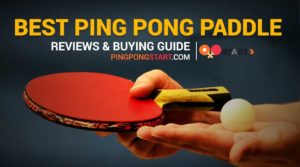 best ping pong paddle
