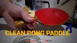 clean pong paddle